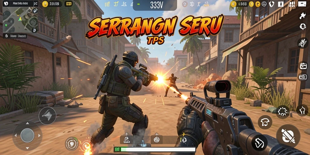 Tangkap momen menegangkan dari gameplay TPS di 333V.