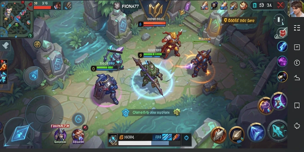 Gameplay menegangkan dalam FIONA77 dengan aksi seru.