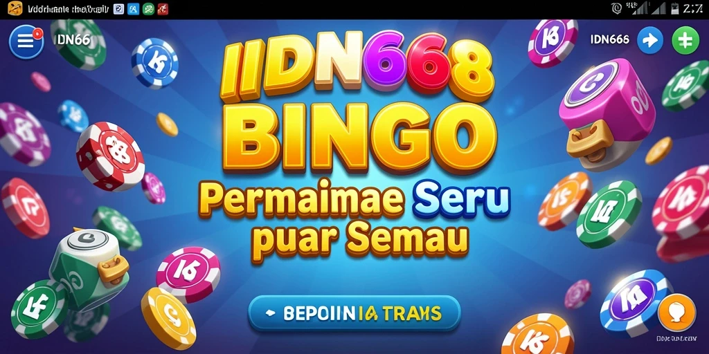 Gameplay menarik IDN668 menampilkan keseruan Bingo.