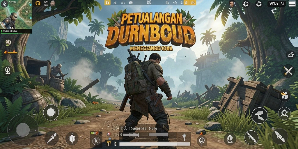 Gameplay SP212 yang menakjubkan dalam dunia terbuka.