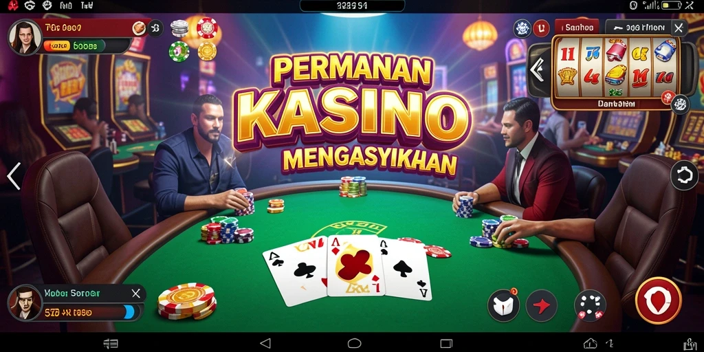 Tangkapan layar gameplay T6 menampilkan suasana Kasino yang mendebarkan.